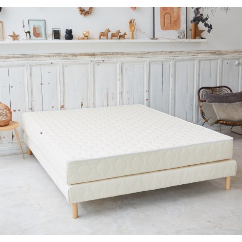 Matelas adulte en latex naturel et fibres de coco