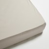 Drap housse marron froid