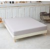 Drap housse marron froid