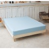 Drap housse Bleu