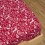 Drap housse Noël rouge