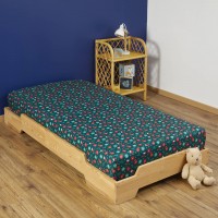 Drap housse Noël Vert