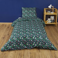 Parure de lit Verte Santa