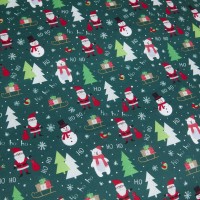 Parure de lit Verte Santa