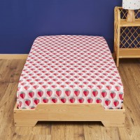 Drap housse Fraises