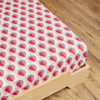 Drap housse Fraises
