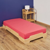 Drap housse Rose Foncé