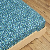 Drap housse Arcade Vert