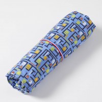 Drap housse Arcade Bleu